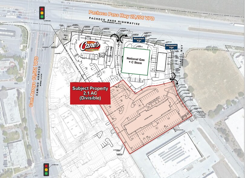 More Photos Of Silacci Way @ Hwy 152, Gilroy Land For Lease