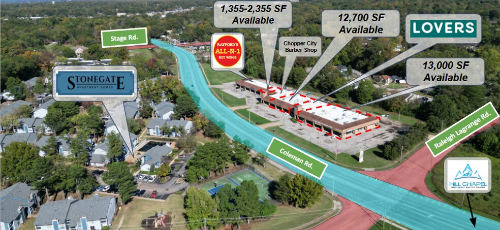 Primary Photo Of 2794-2838 Coleman Rd, Memphis Unknown For Lease