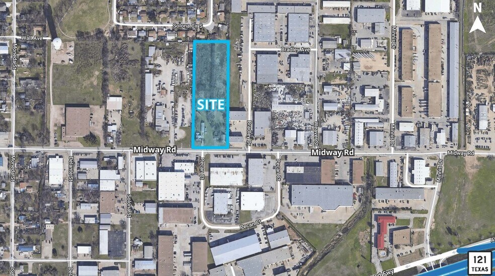 Primary Photo Of 6401 Midway Rd, Fort Worth Land For Sale