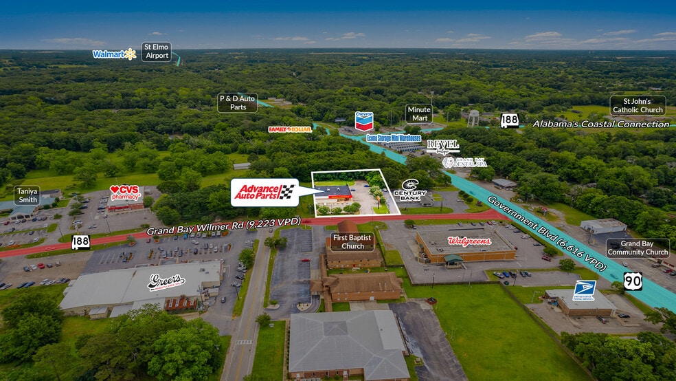 More Photos Of 10175 Grand Bay Wilmer Rd S, Grand Bay Freestanding For Sale