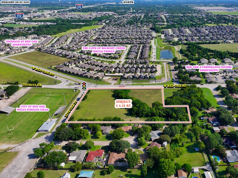Primary Photo Of SEC of W Red Oak Rd & Live Oak St, Red Oak Land For Sale