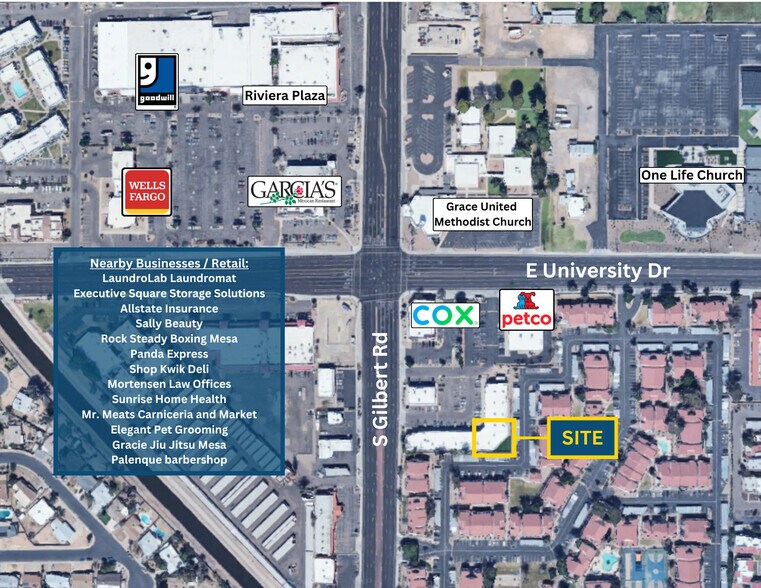 More Photos Of 323 N Gilbert Rd, Mesa General Retail For Lease