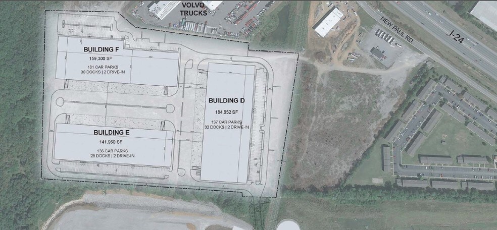 More Photos Of 8000-8060 Centre Pointe Way, La Vergne Warehouse For Lease