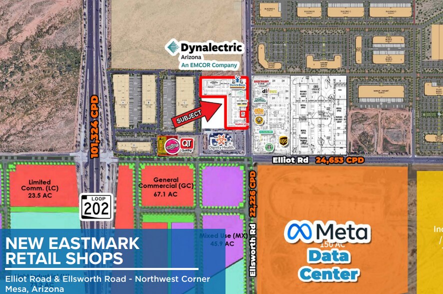 Primary Photo Of 3452 S Ellsworth Rd, Mesa General Retail For Lease