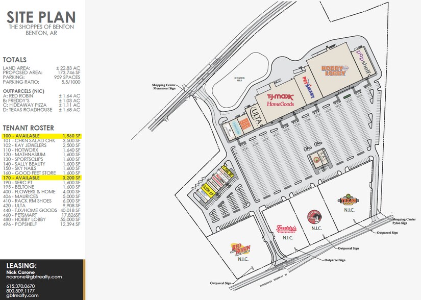 More Photos Of 20320 Interstate 30, Benton General Retail For Lease