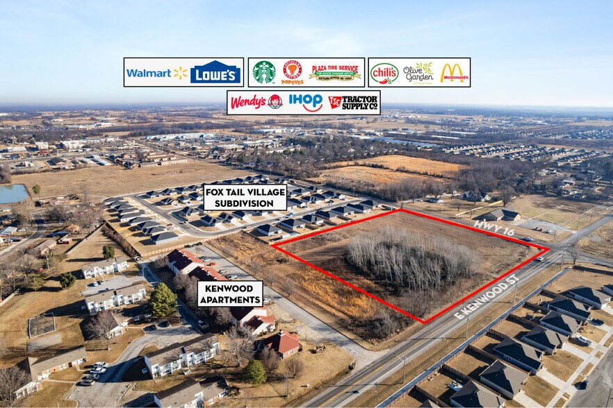 More Photos Of 5.09 Acres Hwy 16 & E Kenwood St, Siloam Springs Land For Sale