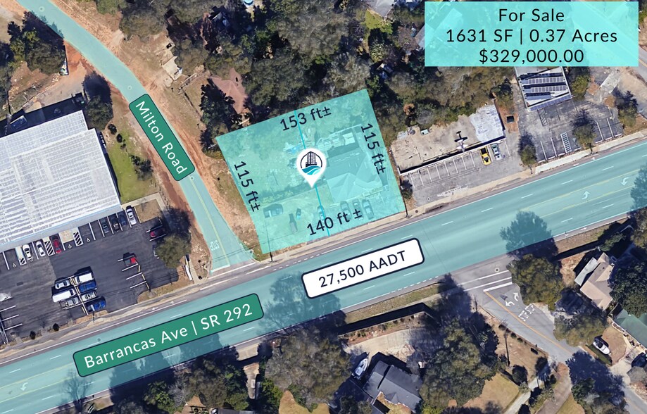 More Photos Of 3480 Barrancas Ave, Pensacola Freestanding For Sale