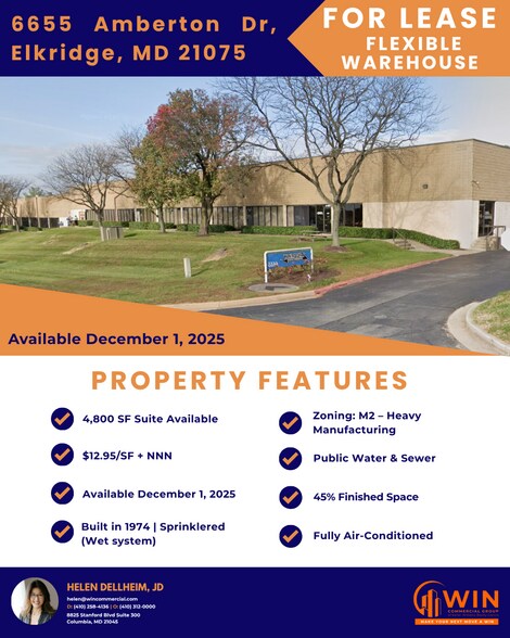 More Photos Of 6655 Amberton Dr, Elkridge Warehouse For Lease
