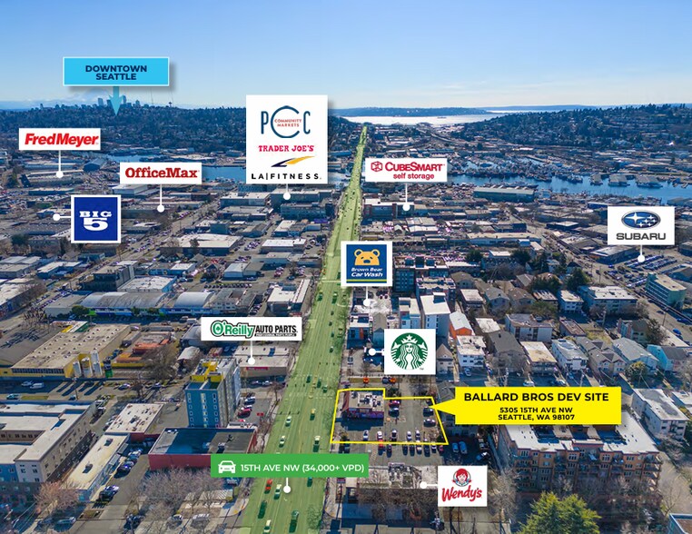 More Photos Of 5305 15th Ave NW, Seattle Land For Sale