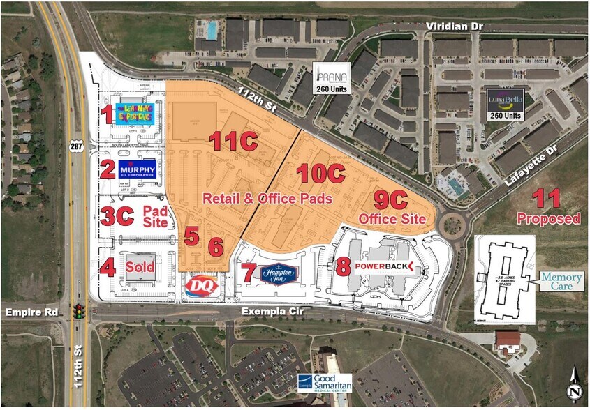 More Photos Of Hwy 287 & Exempla Cir, Lafayette Land For Sale