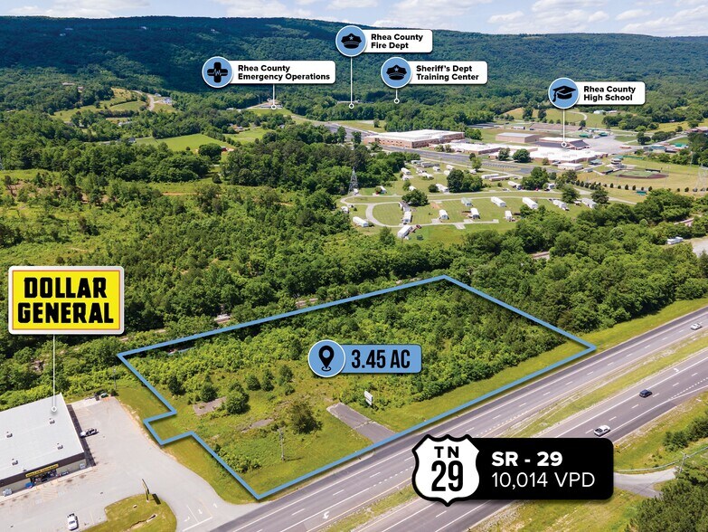 Primary Photo Of adj. to 13593 Rhea County Highway Hwy, Evensville Land For Sale