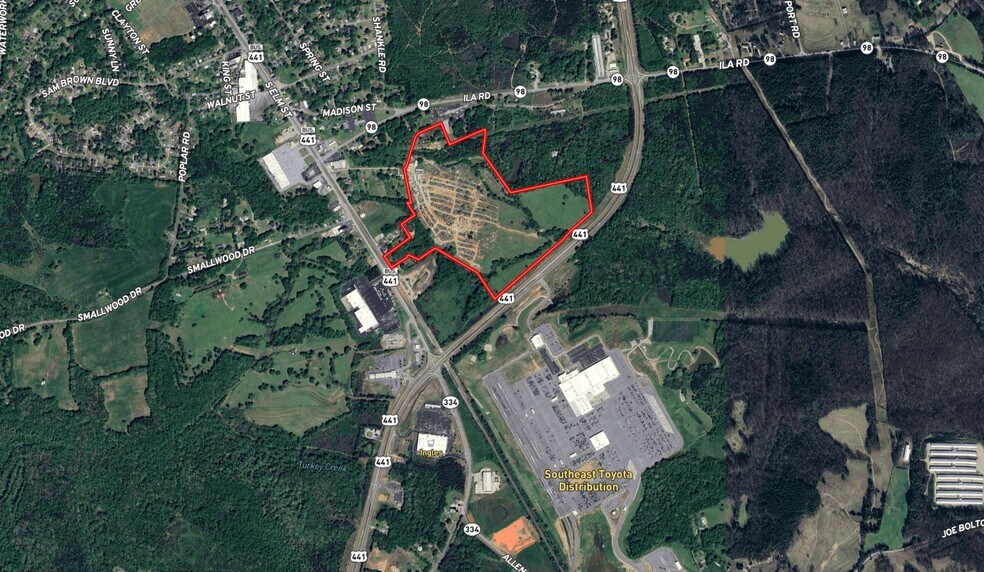 More Photos Of 200 Harris St, Commerce Land For Lease