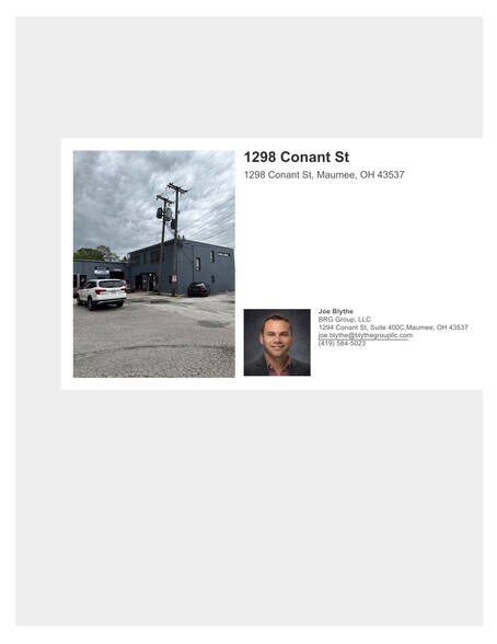 More Photos Of 1298 Conant St, Maumee Warehouse For Lease