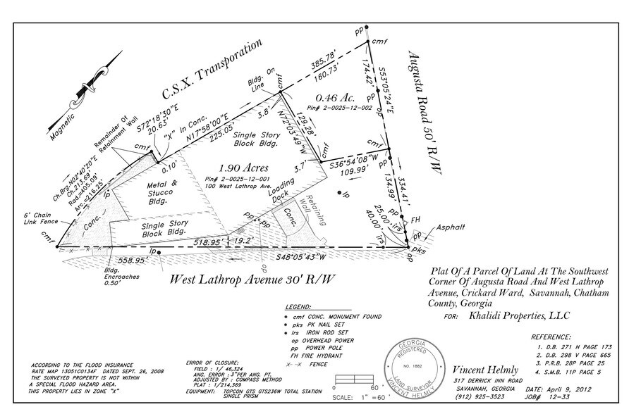 More Photos Of 100 Old West Lathrop Ave, Savannah Manufacturing For Lease