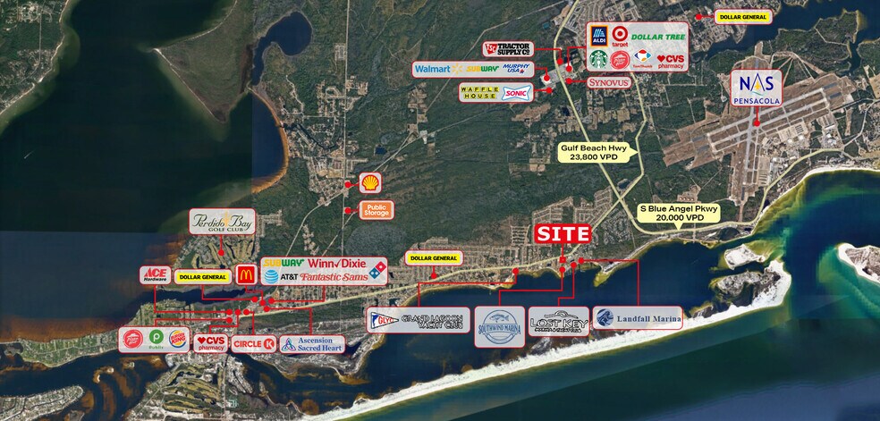 More Photos Of 10199 Gulf Beach Hwy, Pensacola Land For Sale