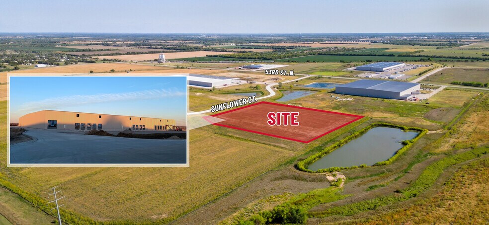 More Photos Of 5447 Sunflower Ct, Bel Aire Warehouse For Lease