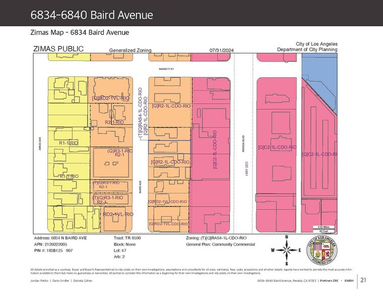 More Photos Of 6834-6838 Baird Ave, Reseda Land For Sale