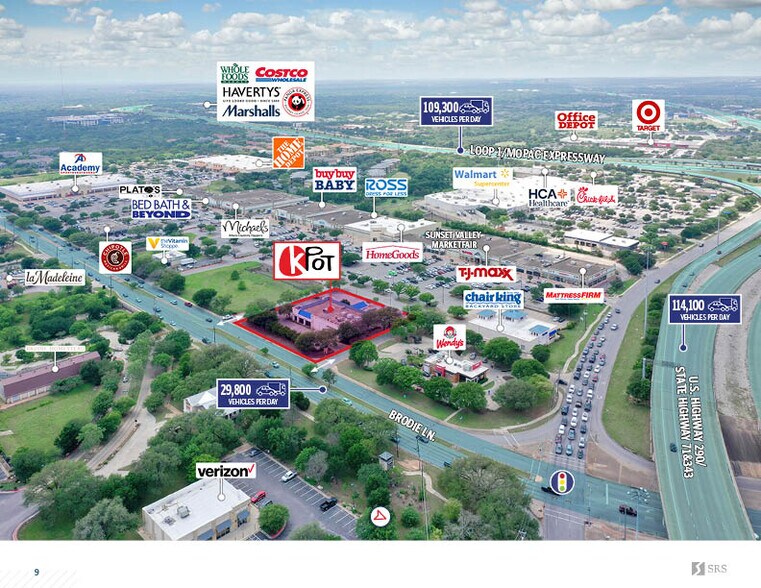 More Photos Of 5200 Brodie Ln, Sunset Valley Restaurant For Sale