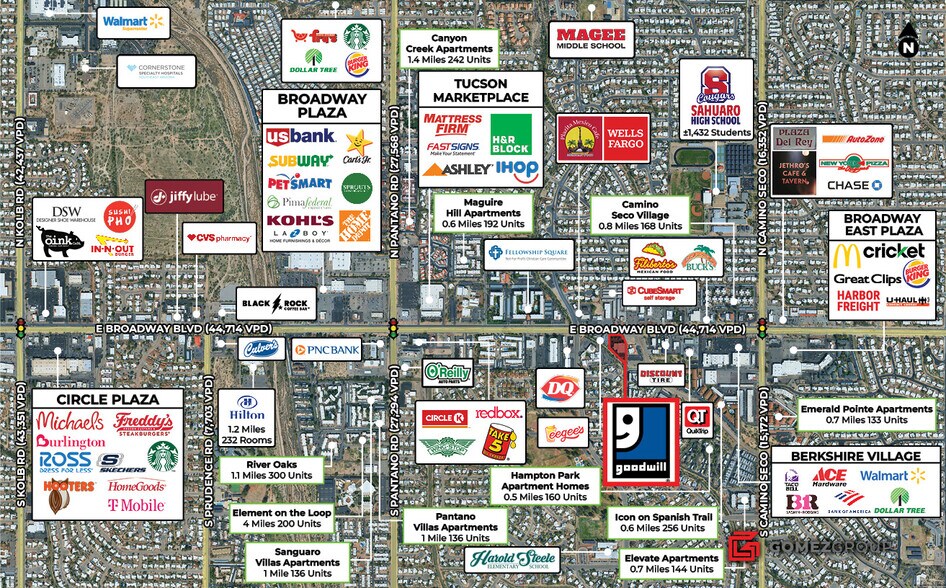 More Photos Of 8358 E Broadway Blvd, Tucson Freestanding For Sale