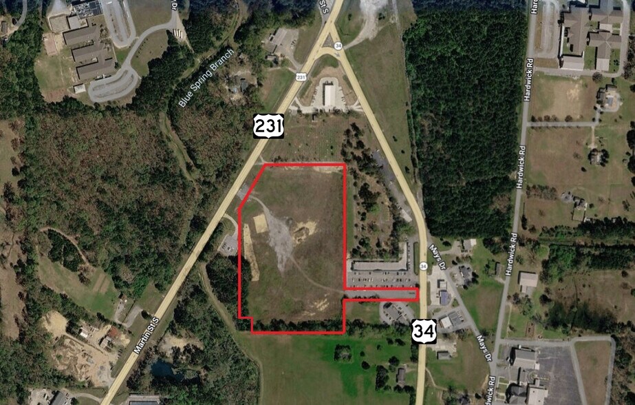 Primary Photo Of 2402 Martin St S, Pell City Land For Sale