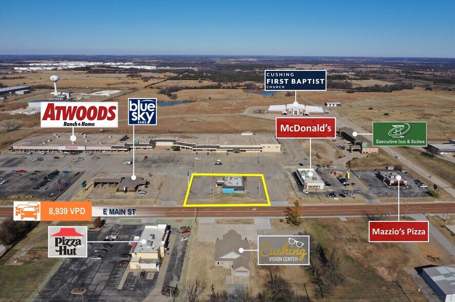 More Photos Of 2210 E Main St, Cushing Fast Food For Sale