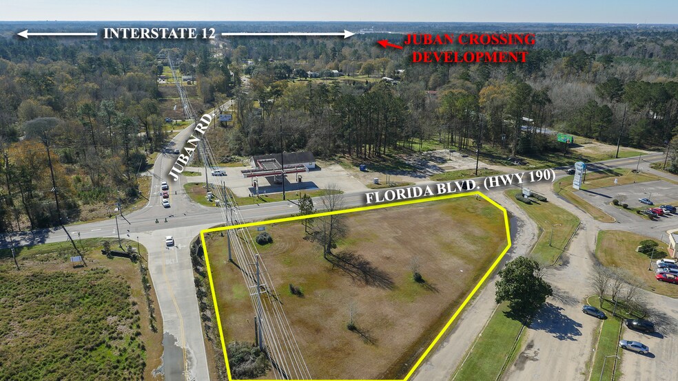 More Photos Of Juban Rd @ Juban, Denham Springs Land For Lease