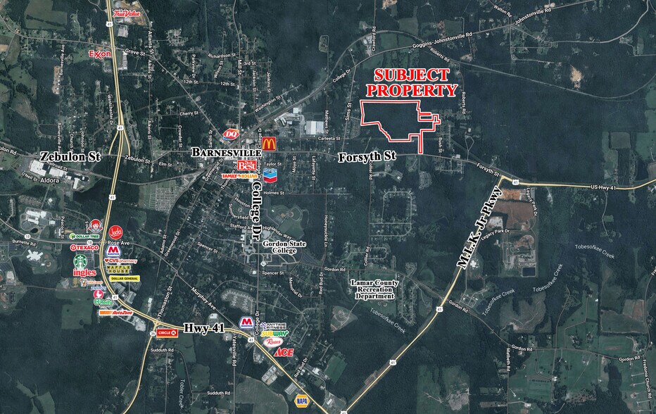 More Photos Of US 41 @ Bush St, Barnesville Land For Sale