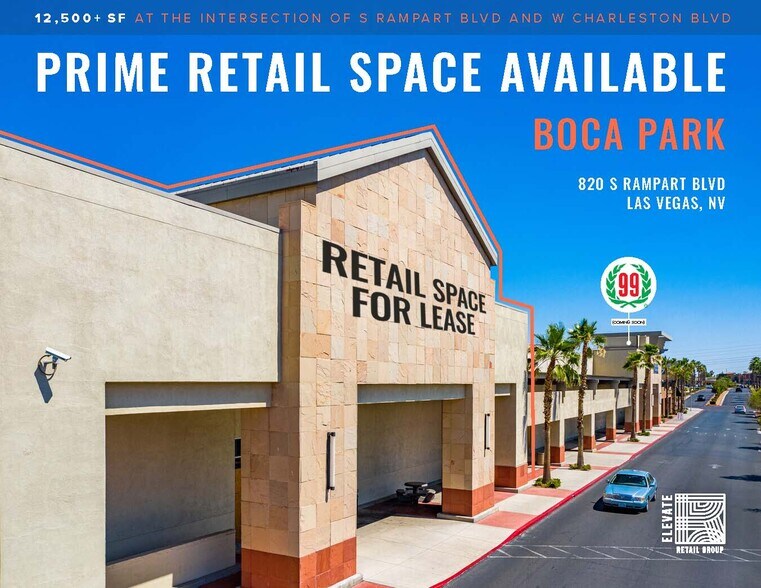 More Photos Of 820 S Rampart Blvd, Las Vegas Storefront For Lease