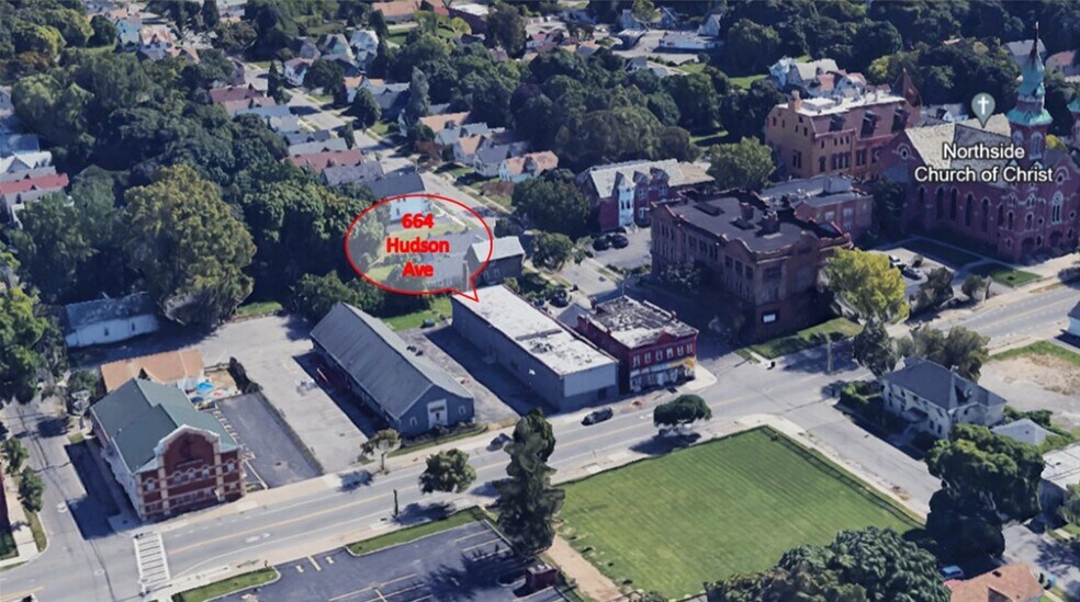 Primary Photo Of 664 Hudson Ave, Rochester Religious Facility For Sale