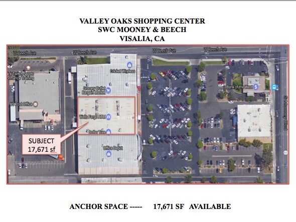 More Photos Of 2313-2425 S Mooney Blvd, Visalia Storefront For Lease