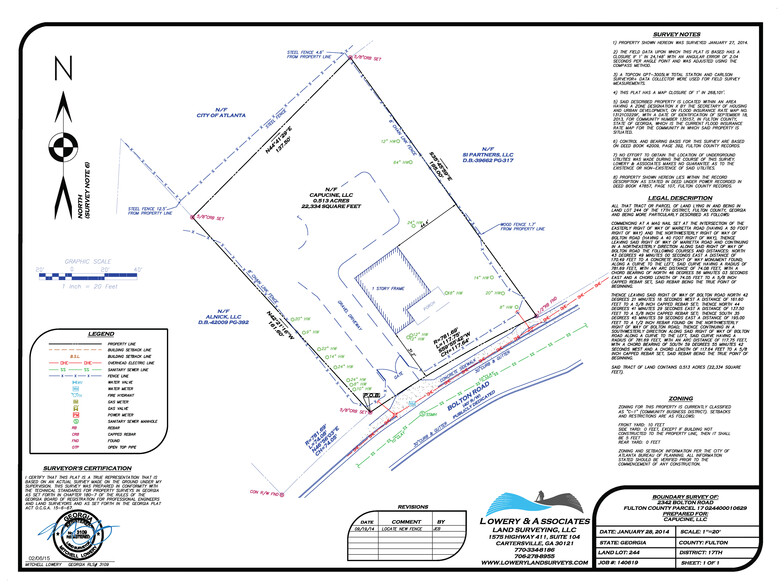 Primary Photo Of 2342 Bolton Rd, Atlanta Land For Lease