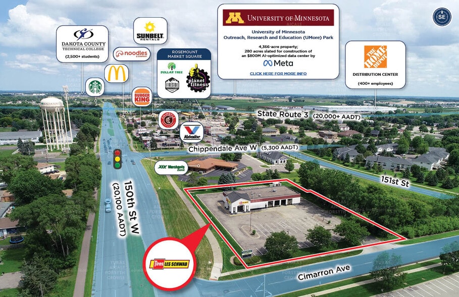 More Photos Of 15026 Cimarron Ave, Rosemount Auto Repair For Sale