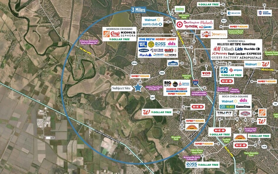 More Photos Of 1395 Military Hwy, Brownsville Land For Lease