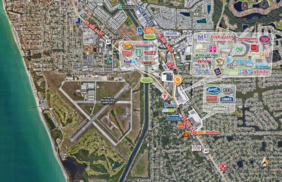 More Photos Of 1687 Tamiami Trl S, Venice General Retail For Lease