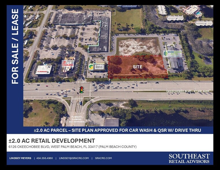 Primary Photo Of 6350 Okeechobee Blvd, West Palm Beach Land For Lease