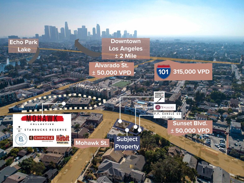 More Photos Of 2201-2213 W Sunset Blvd, Los Angeles Restaurant For Sale