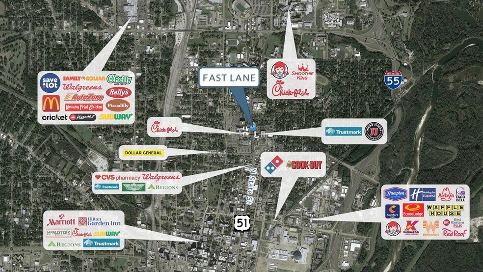 More Photos Of 1302 N State St, Jackson Convenience Store For Sale