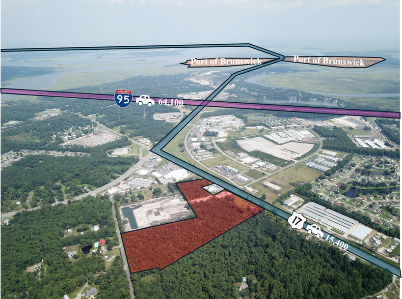 Primary Photo Of 135 Belle Cutoff Rd, Brunswick Land For Sale