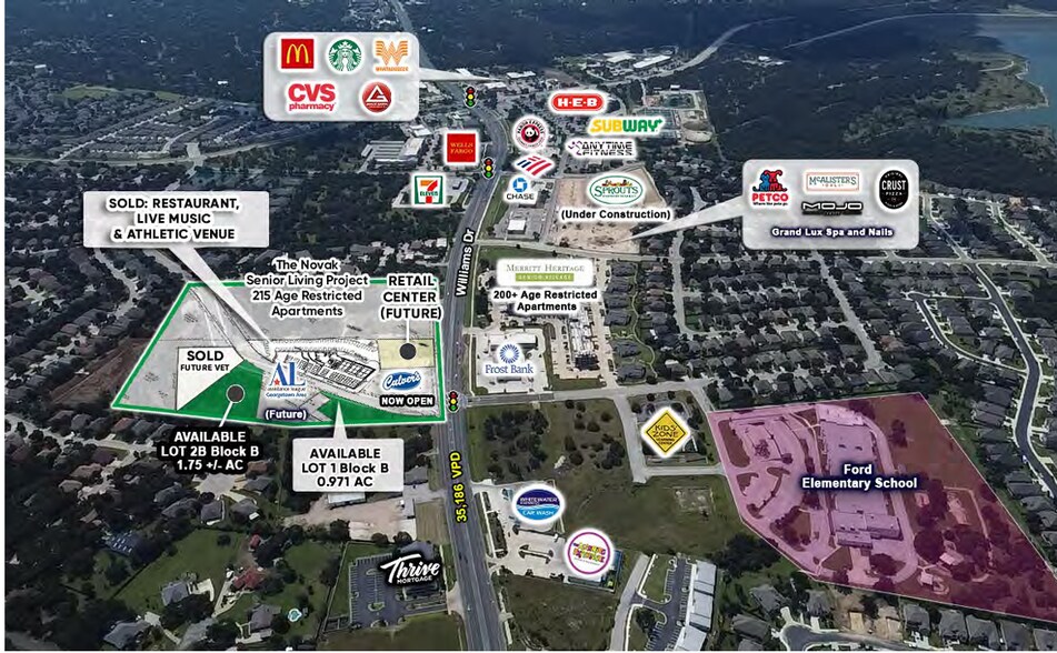 More Photos Of Verde Vista Commercial Park, Georgetown Land For Sale