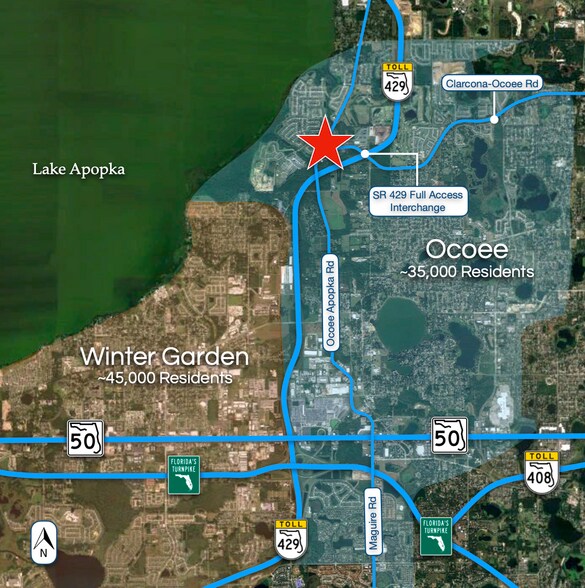 More Photos Of 2250 Ocoee Apopka Rd, Ocoee General Retail For Lease