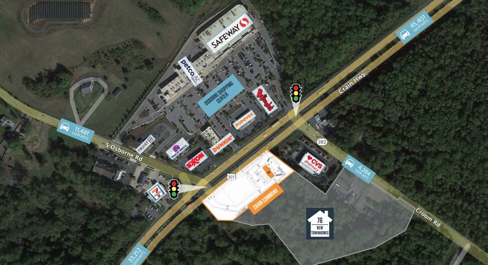 Primary Photo Of 7620 Crain Hwy, Upper Marlboro Land For Lease