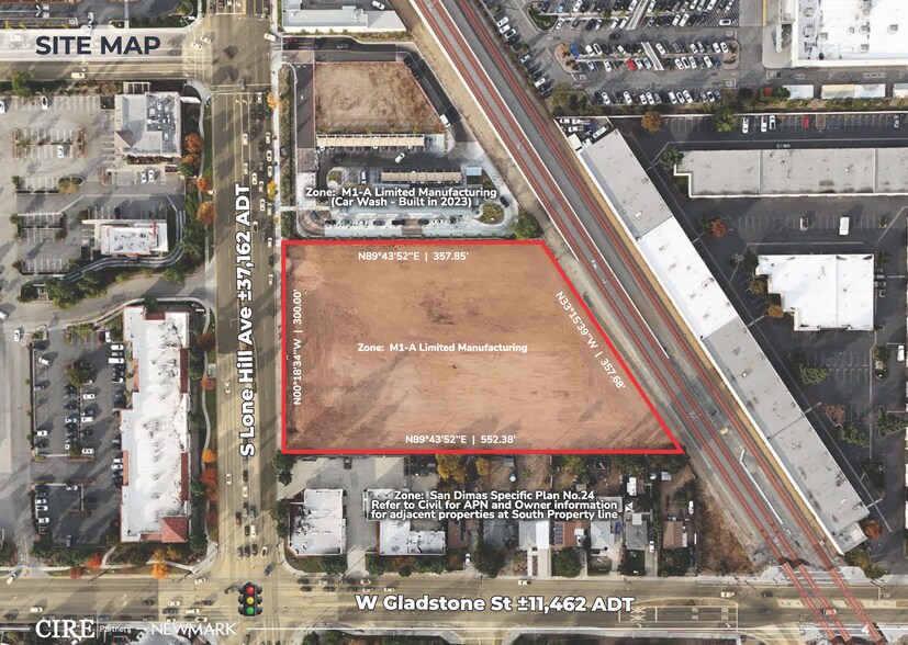 More Photos Of 1332 S Lone Hill Ave, Glendora Land For Lease