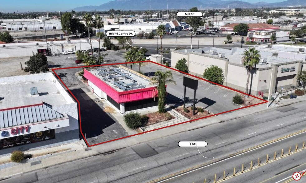 Primary Photo Of 590 S E St, San Bernardino Fast Food For Lease