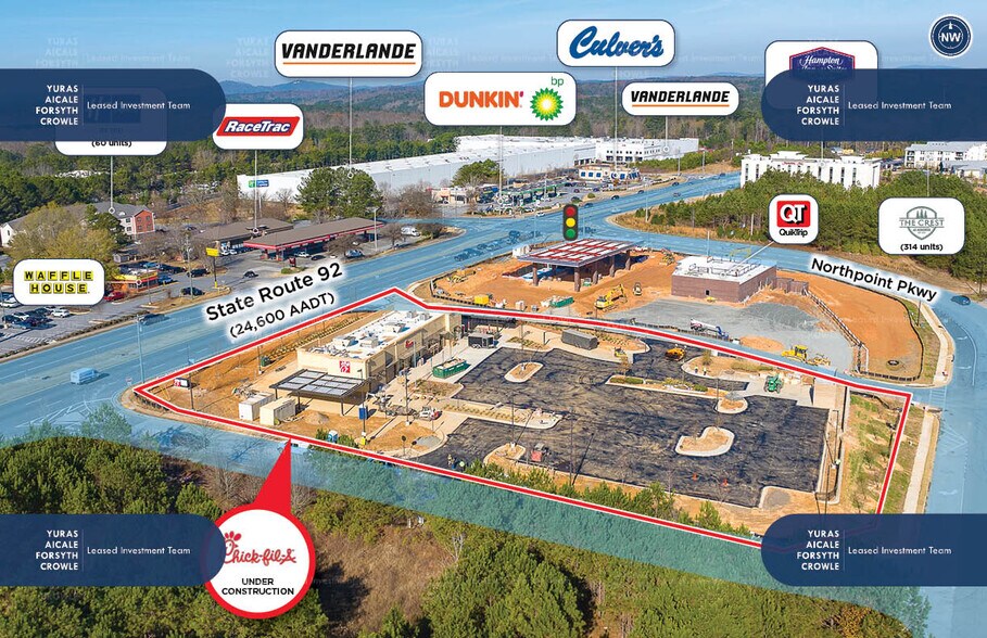 More Photos Of 1130 Georgia 92, Acworth Fast Food For Sale