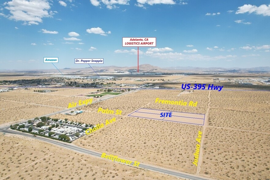 Primary Photo Of 21 Palm St Palm St, Adelanto Land For Sale