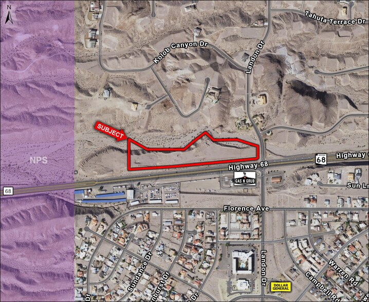 Primary Photo Of 2901 Arizona Highway 68, Bullhead City Land For Sale