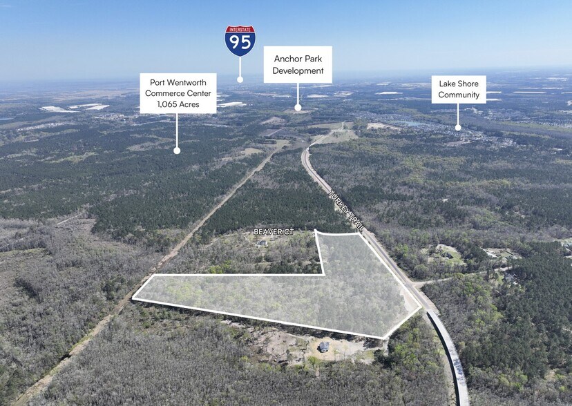 Primary Photo Of 0 Turkey Trail, Port Wentworth Land For Sale