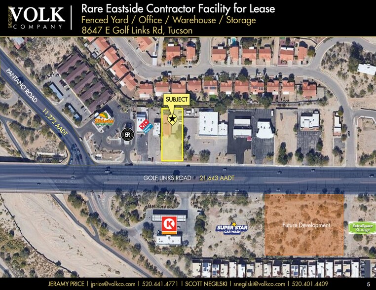 More Photos Of 8647 E Golf Links Rd, Tucson Freestanding For Lease