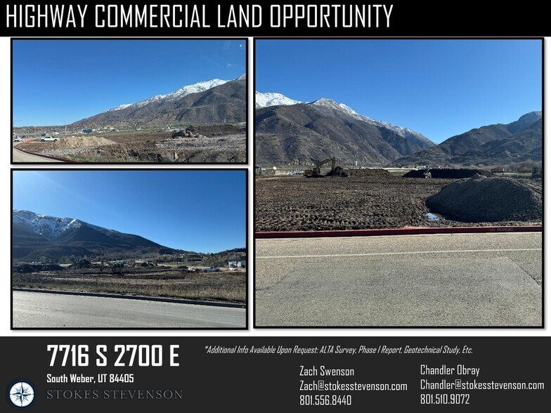 More Photos Of 7716 2700 East, South Weber Land For Sale