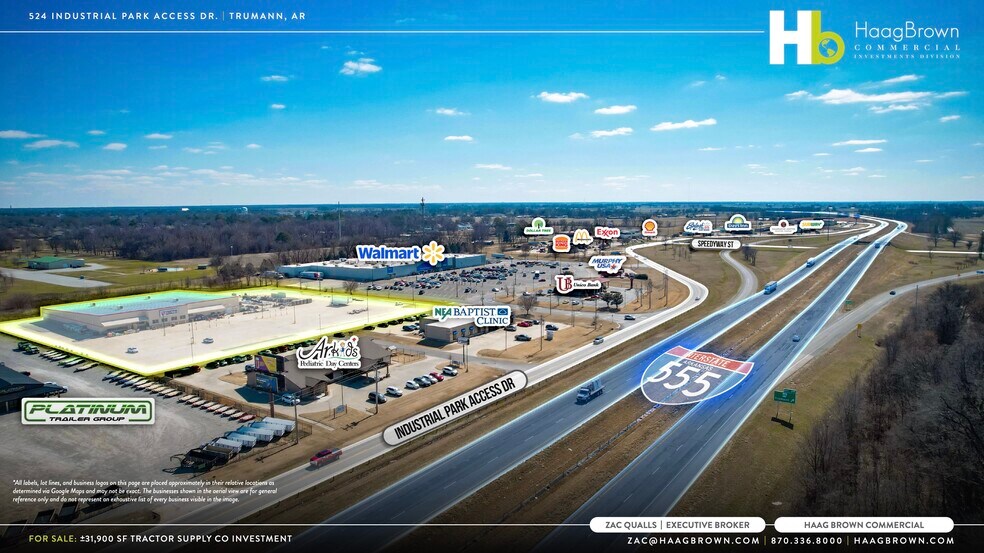 More Photos Of 524 Industrial Park Access Rd, Trumann Storefront For Sale